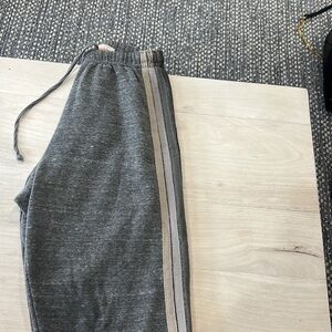 Grey stripe - Aviator Nation sweatpants! Great condition. Comfy and perfect.